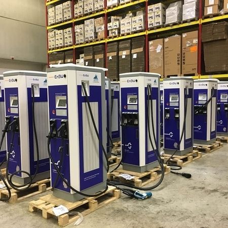 E-Ladesäulen - Impressionen