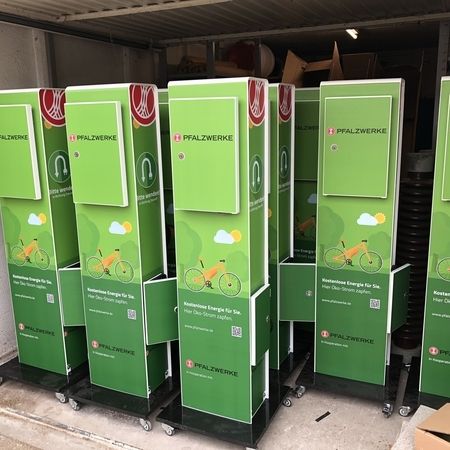 E-Ladesäulen - Impressionen